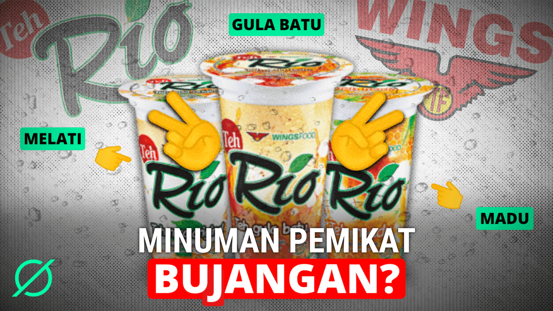 Kenapa teh rio manis banget?